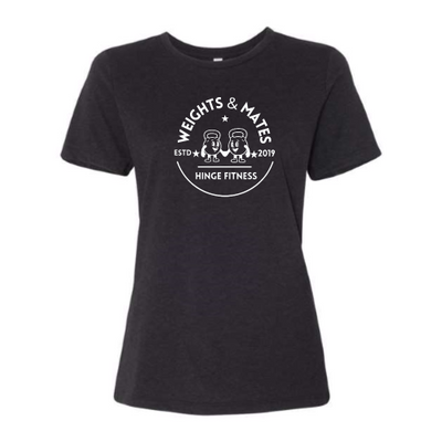 Hinge Fitness - Women's Relaxed Fit Heather CVC Tee v2