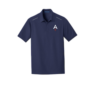 Aloft - Port Authority Pinpoint Mesh Polo *new