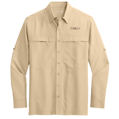 Pineview - Port Authority Long Sleeve UV Daybreak Shirt - v1
