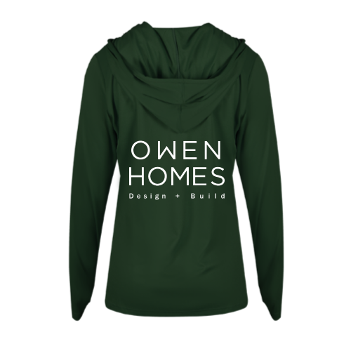 OwenHomes - B-Core L/S Women's Hood Tee