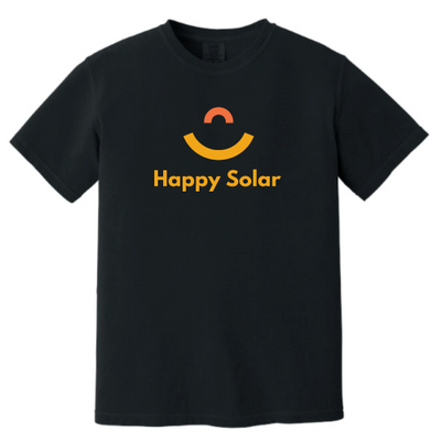 Happy Solar - Unisex Comfort Colors Vintage Tee