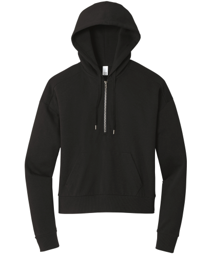 District Women's Perfect Tri Fleece 1/2-Zip Pullover DT1311