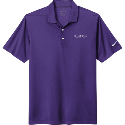 Omega Builders - Nike Men's Dri-FIT Micro Pique 2.0 Polo v1