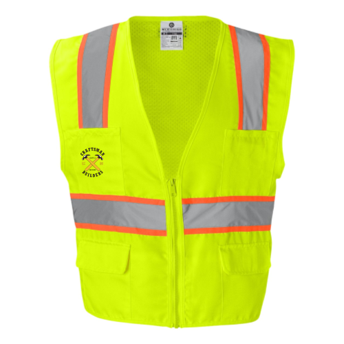 CraftsmanBuilders - Solid Front Vest With Mesh Back