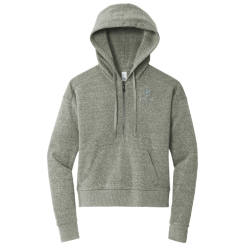 InMind Services - District Women's Perfect Tri Fleece 1/2-Zip Pullover v2