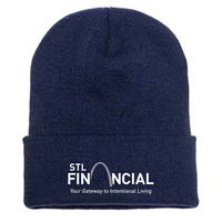 STLFinancial - Cuffed Knit Beanie