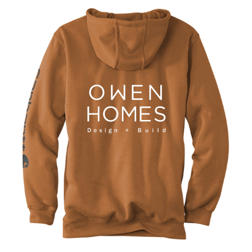 OwenHomes - Carhartt Midweight Hooded Logo Sweatshirt Unisex