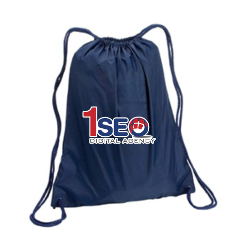 1SEO - Large Drawstring Backpack