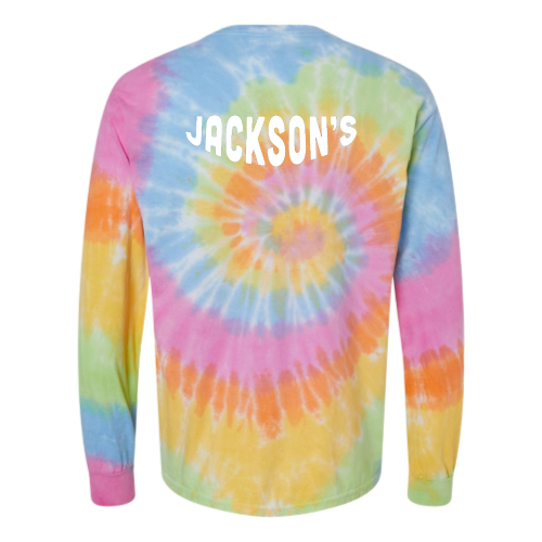 Jacksons - Tie-Dyed Long Sleeve T-Shirt