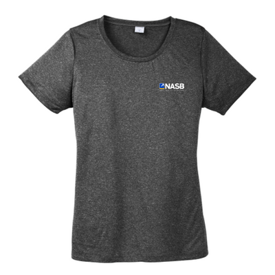 NASB - Sport-Tek Ladies Heather Contender Scoop Neck Tee