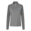 MEGlobalCorp - Women's Stripe Block Quarter-Zip Pullover