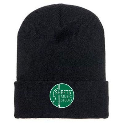 SheetsMusicStudio - Cuffed Knit Beanie