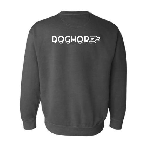 DogHop -Pigment-Dyed Crewneck Sweatshirt