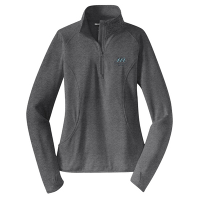 TheBlanchardInstitute - Sport-Tek Ladies Sport-Wick Stretch 1/2-Zip Pullover v1