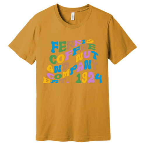 FerrisCoffee - Bella Canvas - Warp Colorful