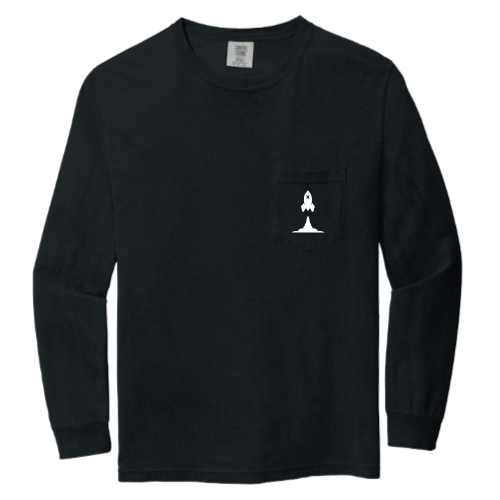 LaunchX - Comfort Colors Long Sleeve Pocket Tee