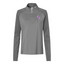 Snapattack - Women's Stripe Block Quarter-Zip Pullover
