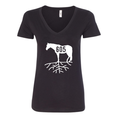 605roots - Next Level - Womens V-Neck 1540
