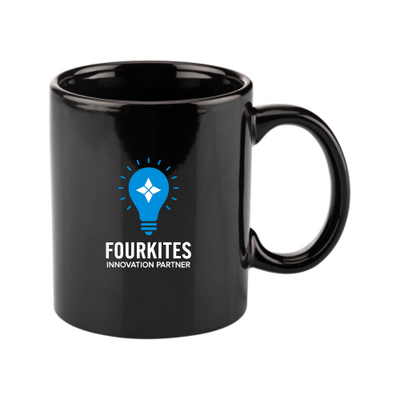 FourKitesInnovationPartner - 11oz Basic C Handle Ceramic Mug