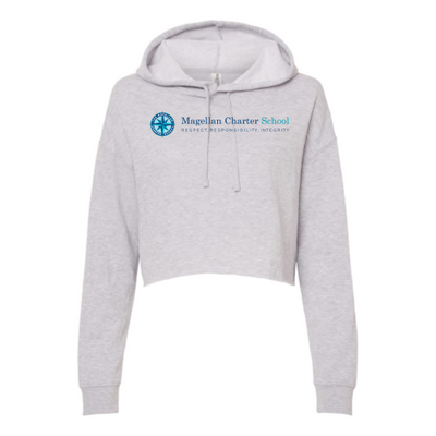 MagellanCharterSchool - Independent Trading - Women's Crop Hoodie