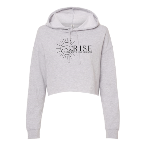RiseChiropracticandWellness - Independent Trading - Women's Crop Hoodie