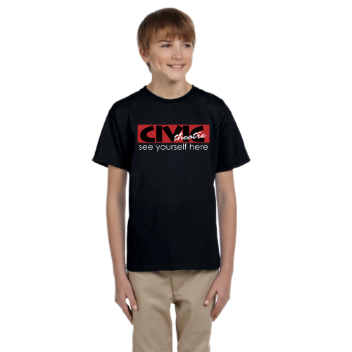 CivicTheatreMerch - Youth Ultra Cotton 6 oz. T-Shirt