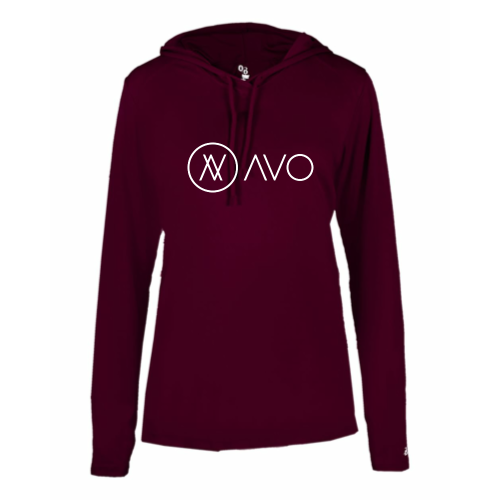 AvoInc - B-Core L/S Women's Hood Tee