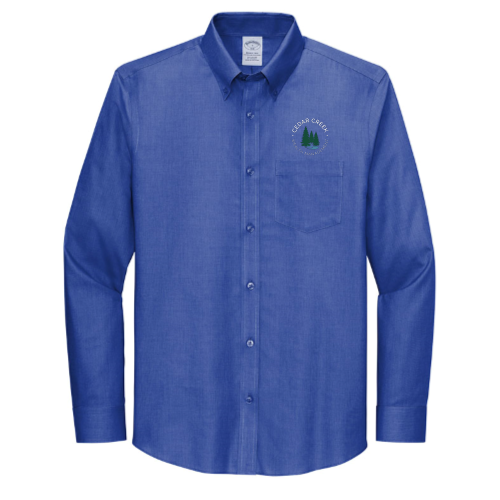 CCWM - Brooks Brothers Wrinkle-Free Stretch Nailhead Shirt BB18002