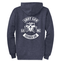 ShotGunLawEnforcementMC - Port & Company Classic Full-Zip Hooded Sweatshirt V1 "Thunder Bay"