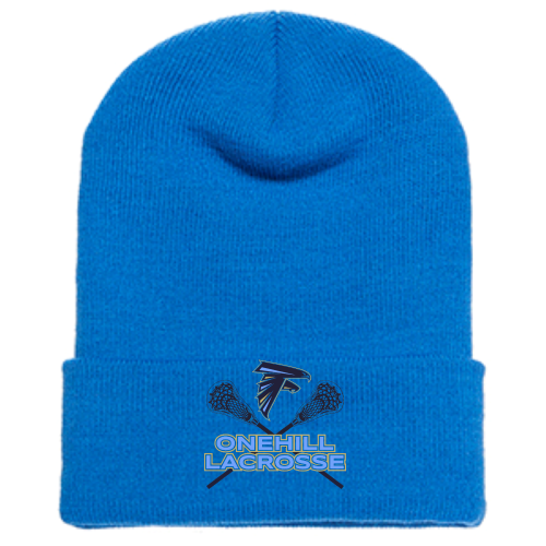 OneHillLacrosse - Adult Cuffed Knit Beanie