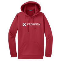 Krivonen - Sport-Tek Sport-Wick Fleece Hooded Pullover