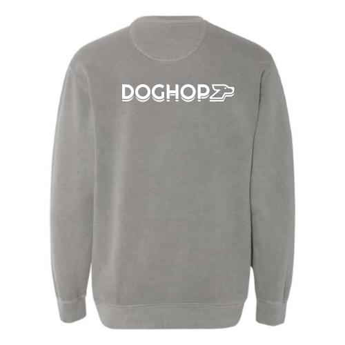 DogHop -Pigment-Dyed Crewneck Sweatshirt
