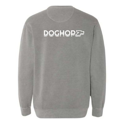 DogHop -Pigment-Dyed Crewneck Sweatshirt