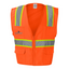 Champion - Solid Front Safety Vest With Mesh Back