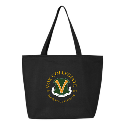 VOXCOLLEGIATE - 24.5L Canvas Zippered Tote