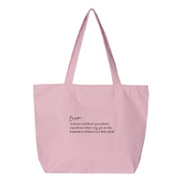BespokeBeautyLoft - 24.5L Canvas Zippered Tote