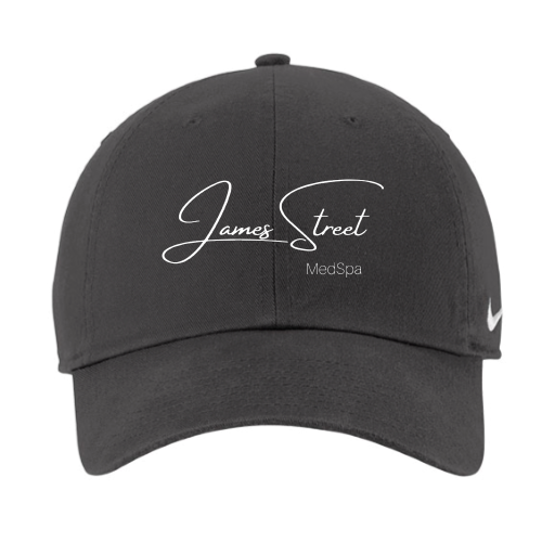 JamesStreetMedSpa - Nike Heritage Cotton Twill Cap - Anthracite