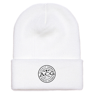 ACGarden - Cuffed Knit Beanie - White