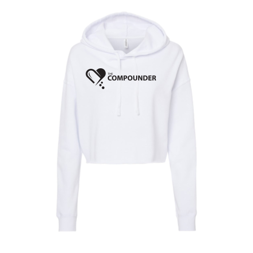 TheCompounderPharmacy - Independent Trading - Women's Crop Hoodie