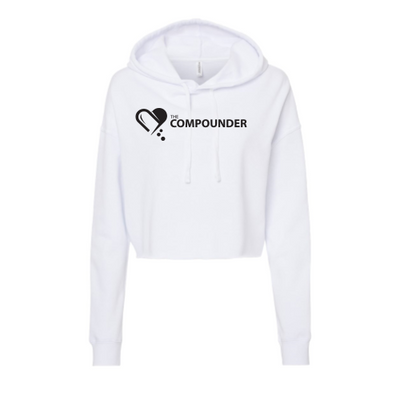 TheCompounderPharmacy - Independent Trading - Women's Crop Hoodie