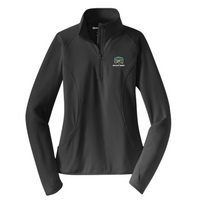 OUPT2 - Sport-Tek Ladies Sport-Wick Stretch 1/2-Zip Pullover v3