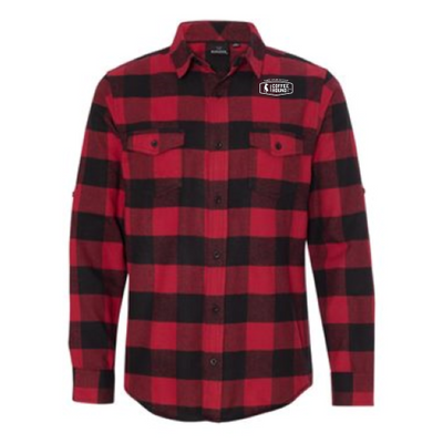 Coffee Hound - Yarn-Dyed Long Sleeve Flannel Shirt