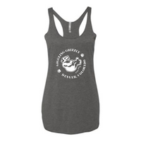 GigglingGrizzly - Next Level Apparel Women’s Tri-Blend Racerback Tank - v1