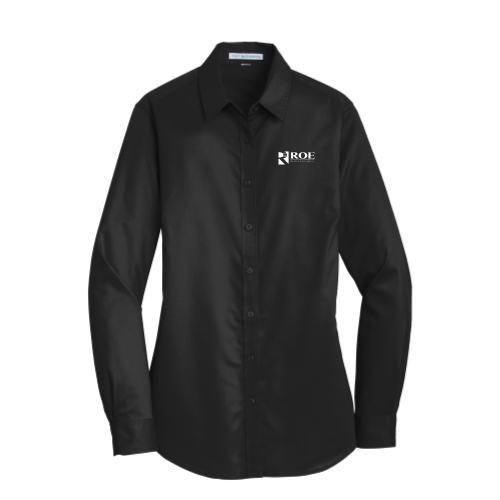 Roe Dental Lab - Port Authority Ladies SuperPro Twill Shirt v1