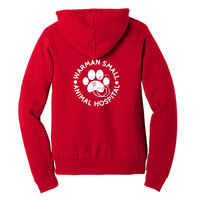 WarmanSmall - Unisex Poly/Cotton Hooded Pullover Sweatshirt