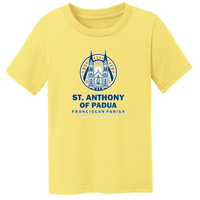St. Anthony of Padua - Precious Cargo Toddler 5.4-oz 100% Cotton T-Shirt Digital Print