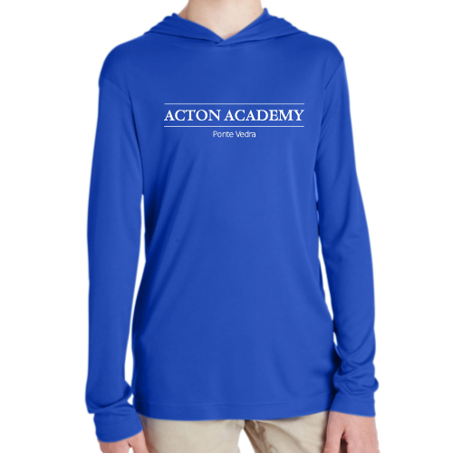 ActonAcademy - Youth Zone Performance Hooded T-Shirt