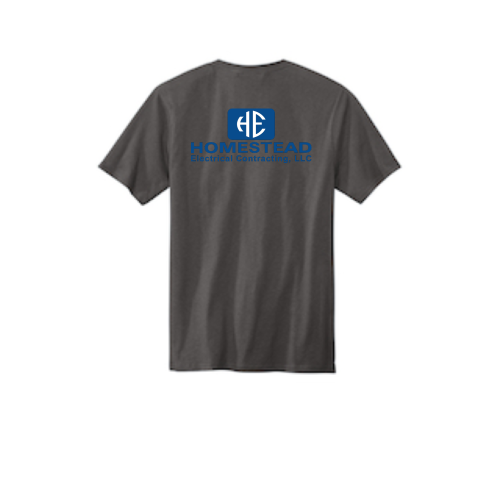 Homestead Volunteer Knitwear All-American Pocket Tee USA-Made