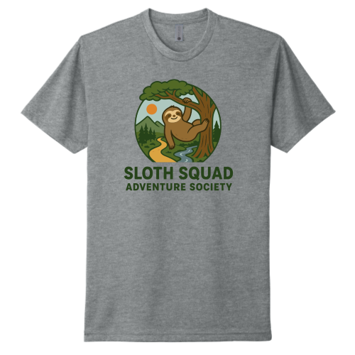 Sloth Squad - Unisex Next Level CVC T-Shirt