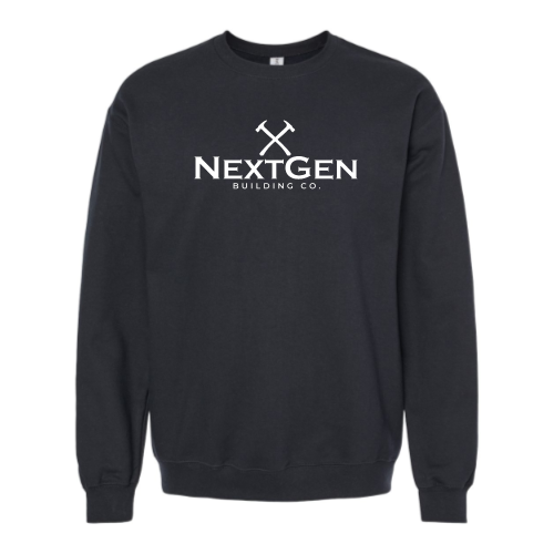 NextgenBuildingCo - Gildan - Adult Softstyle Fleece Crew Sweatshirt